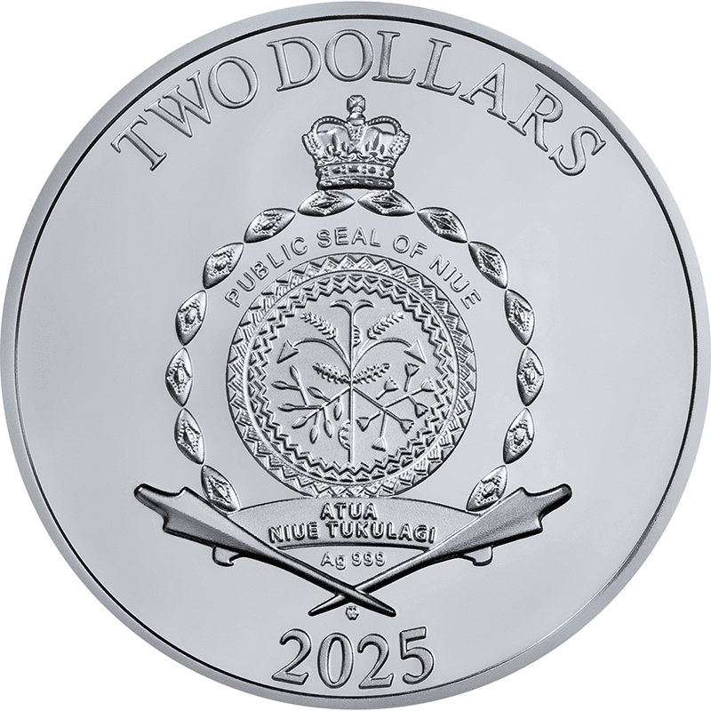 2025 偉大なるギリシャ神話 キメラ １オンス 銀貨 純銀 アンティーク CM0614