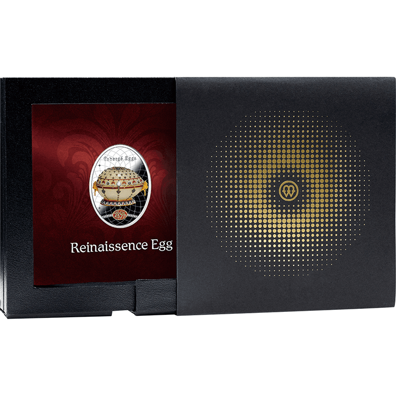 2025年ニウエ ファベルジェの卵（ルネッサンス プルーフ銀貨） 2025年