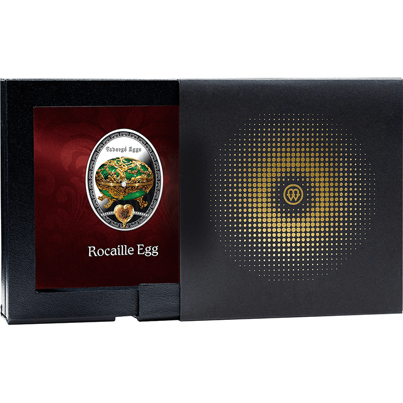 ニウエ 2025年 イースターエッグシリーズ ロカイユの卵 1ドルカラー