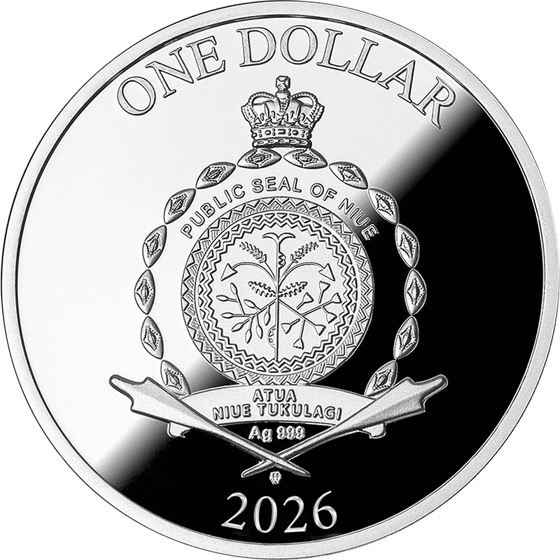 MERRY CHRISTMAS 2022 1/2ozプルーフ銀貨（ニウエ） ニウエ 2026年 幸運の木と黄水晶 1ドルカラー銀貨黄水晶付 プルーフ