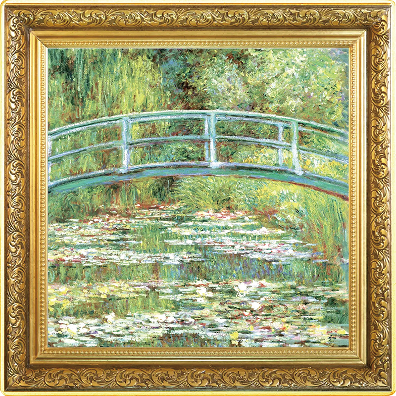 ニウエ 2026年 絵画の至宝 クロード・モネ「睡蓮の池と日本の橋」 1