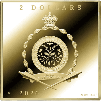 ニウエ 2026年 愛の天使 1ドルカラー銀貨 プルーフ | オンライン