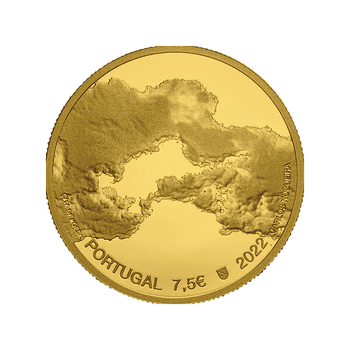 ポルトガル 2022年 ジョゼ・サラマーゴ生誕100周年 7.5ユーロ金貨 プルーフ