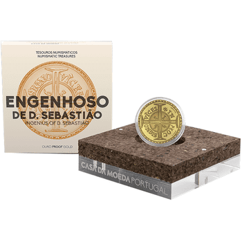 ポルトガル 2022年 貴重な貨幣シリーズ セバスティアン王の金貨 1.5ユーロ金貨 プルーフ