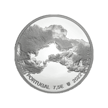 ポルトガル 2022年 ジョゼ・サラマーゴ生誕100周年 7.5ユーロ銀貨 プルーフ