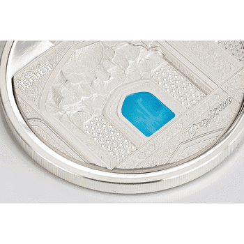 パラオ 2020年 ティファニーアート 最終貨 特別版 20ドル銀貨 ステンドグラス嵌め込み プルーフ