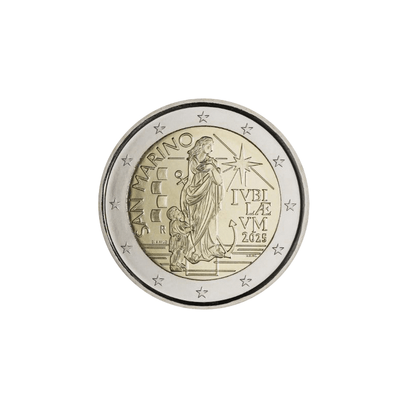 サンマリノ 2025年 通常貨セット 記念貨入通常貨10種プルーフ