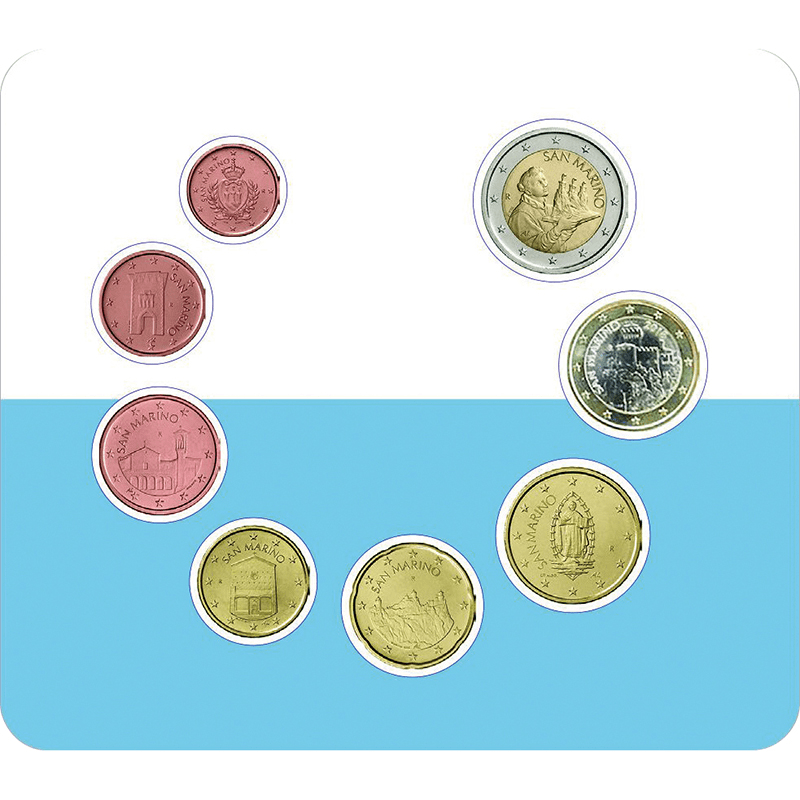 サンマリノ 2026年 通常貨セット 通常貨8種未使用セット | オンライン