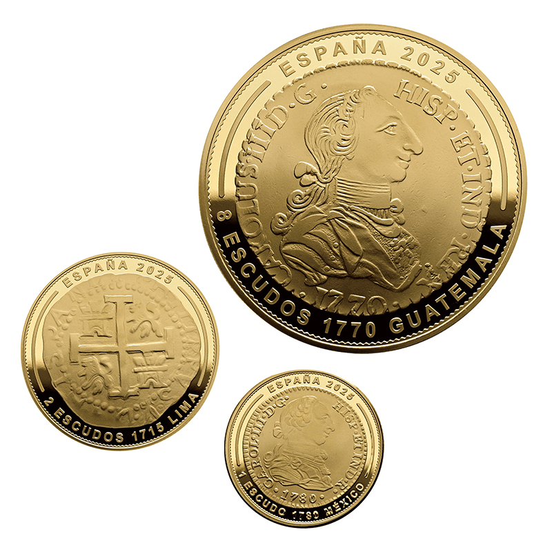 スペイン 2025年 王立スペイン造幣局博物館の至宝 アメリカ大陸で鋳造