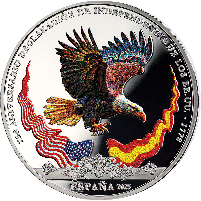 スペイン 2025年 アメリカ独立戦争/スペインの参戦250周年 アメリカの