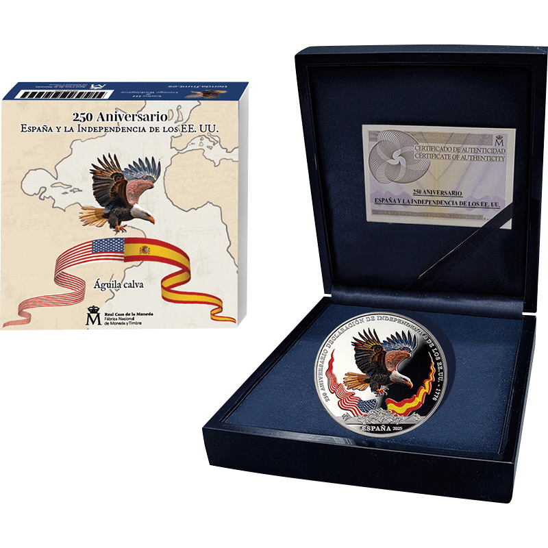 スペイン 2025年 アメリカ独立戦争/スペインの参戦250周年 アメリカの