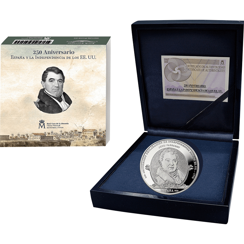 スペイン 2025年 アメリカ独立戦争/スペインの参戦250周年 ホルディ