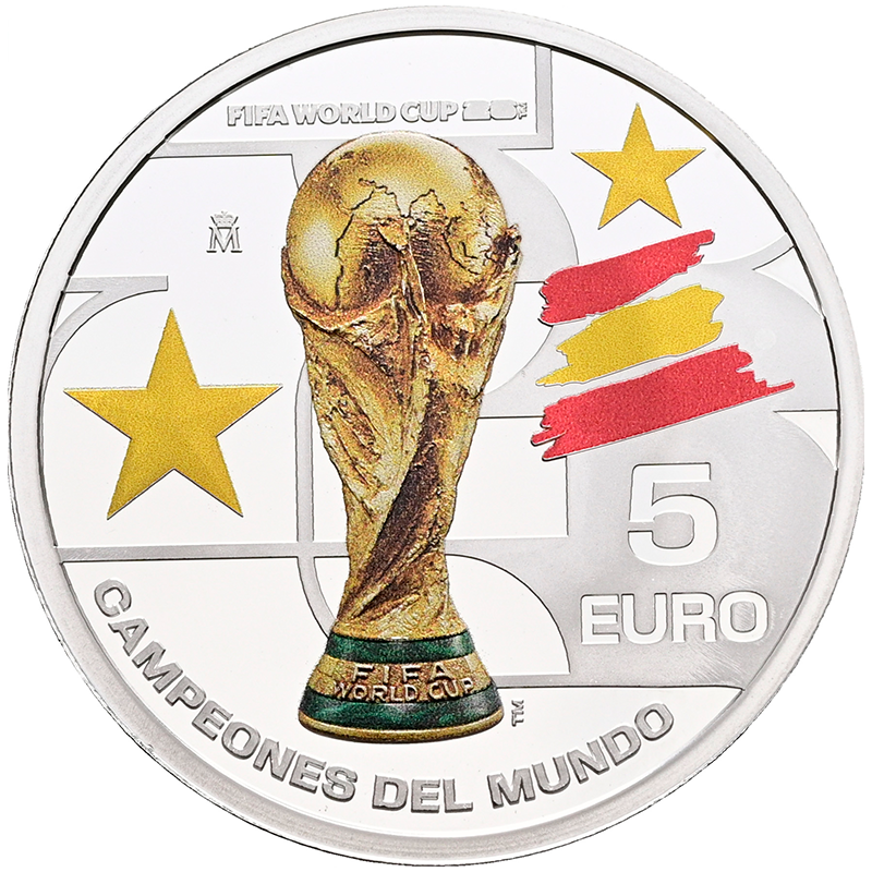 FIFAワールドカップ2026 スペイン優勝記念 スタジアム限定スーベニアカップ スペイン 2026年 FIFAワールドカップ26公式記念コイン ＜優勝記念＞ 5