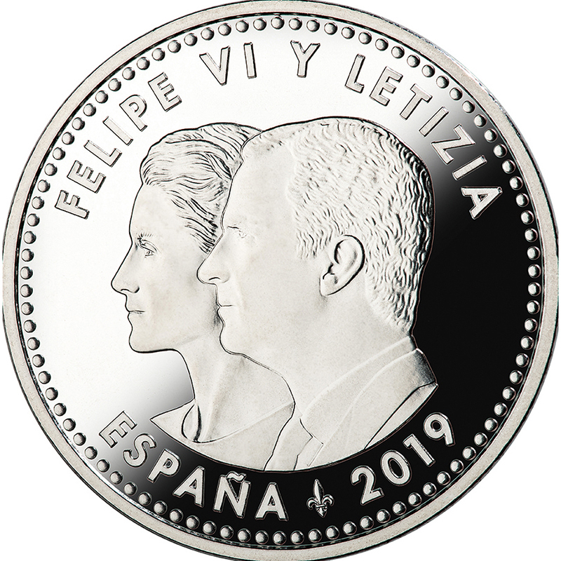 スペイン 10ユーロカラー銀貨3種セット（プラド美術館200周年） 2019年