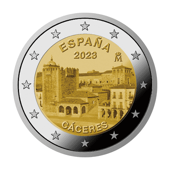 スペイン 2023年 EU理事会議長国就任 記念2ユーロ貨入通常貨10種プルーフセット