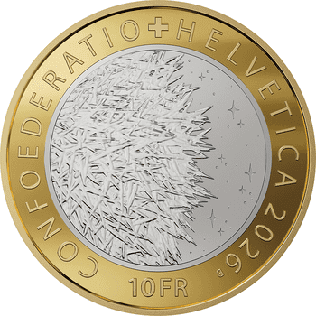 スイス 2025年 マッターホルン 250フランカラー金貨 プルーフ(ウルトラ