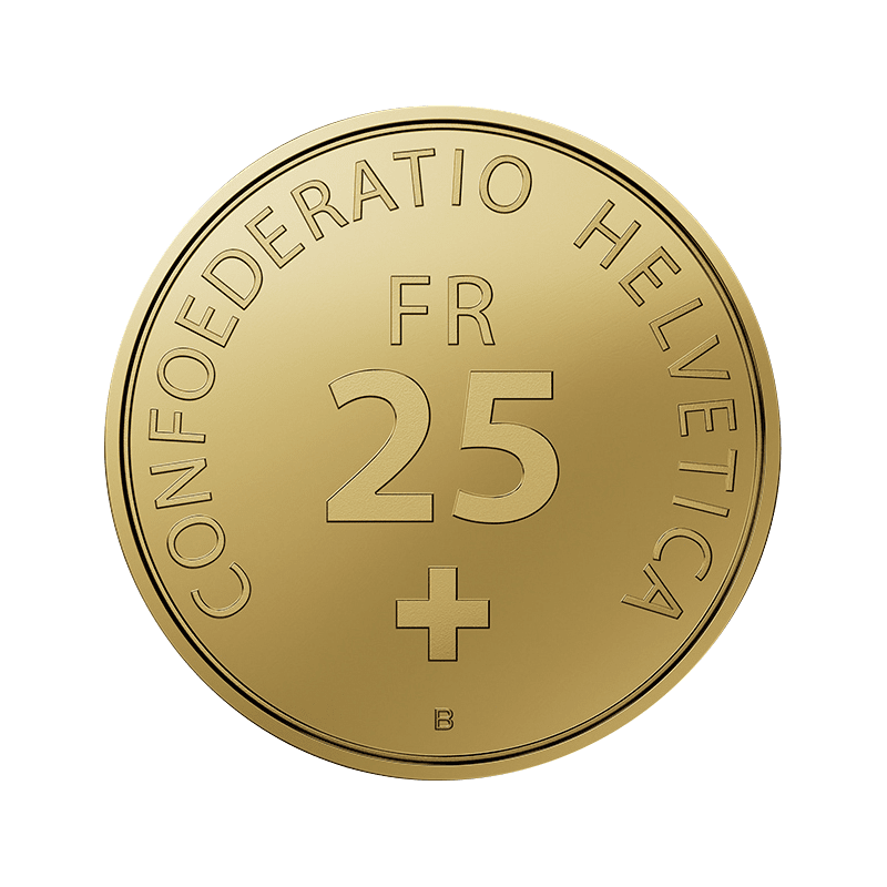 スイス 2024年 伝統的シンボル 25フラン金貨 プルーフ | オンライン