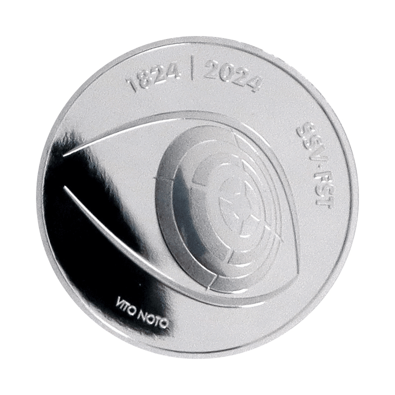 スイス 2023年 スイス射撃スポーツ連盟創設200周年 20フラン銀貨