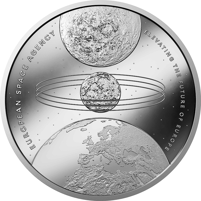 スイス 2026年 欧州宇宙機関 20フラン銀貨 プルーフ | オンライン