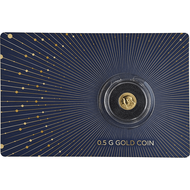 サモア 2025年 教皇フランシスコ追悼 50タラ金貨 プルーフ