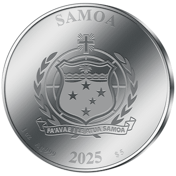 2024年　サモア　ゴールデンイーグル銀貨 プルーフライク サモア 2024年 カクテルコイン ピニャ・コラーダ 1ドルカラー