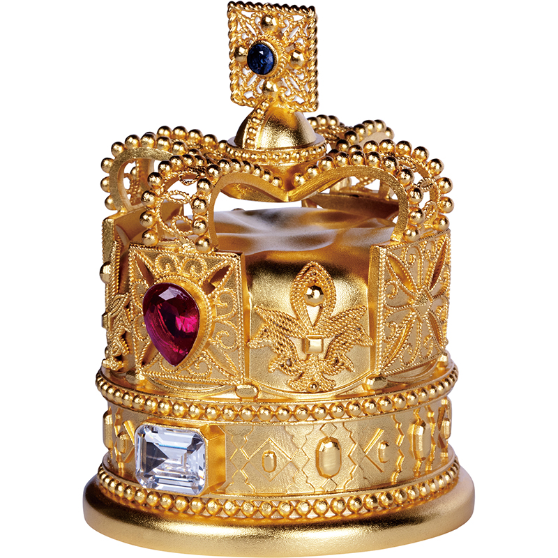 K*可様 【Free!】思い出の金メダル Acos サモア 2026年 エリザベス2世生誕100周年 大英帝国王冠 10ドル金メッキ