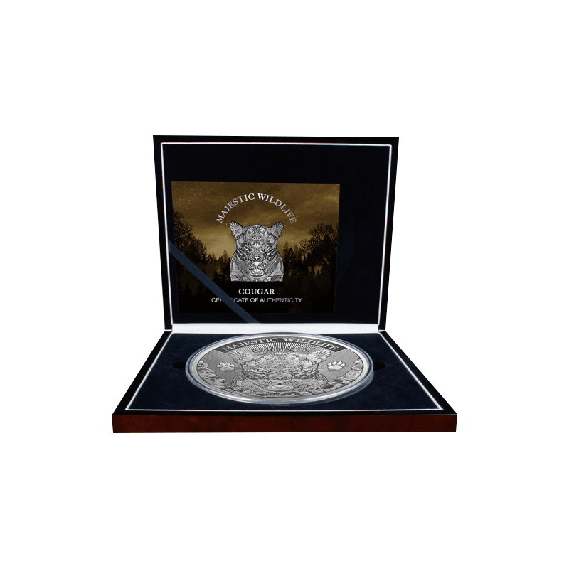 【新品】　ソウルオブシベリア　シャーマン I 羽根　ペンダント NO.5122 供給元問合せ】 サモア 2026年 雄大な野生動物 クーガー 20ドル銀貨