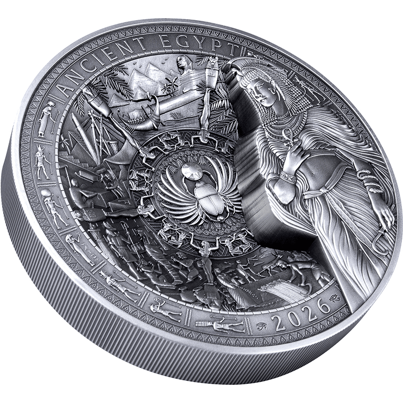 供給元問合せ】 サモア 2026年 古代エジプト クレオパトラ 20ドル銀貨