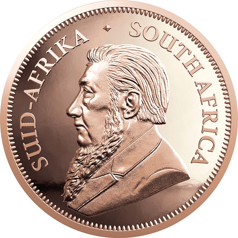 (品質保証書付き)アンティークコイン2021南アフリカプルーフ、クルーガーランド