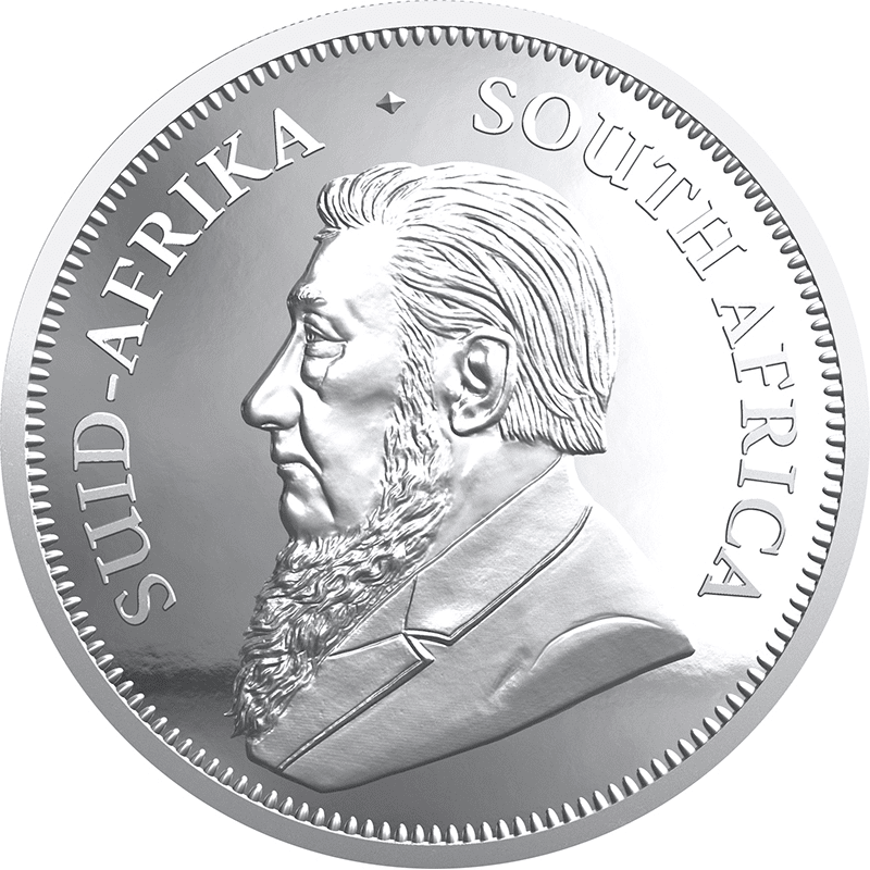 南アフリカ 2021年 クルーガーランド 1オンス銀貨 プルーフ | オンラインショップ | 泰星コイン株式会社