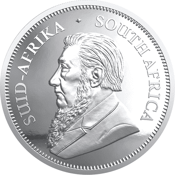 南アフリカ 2021年 クルーガーランド 1オンス銀貨 プルーフ