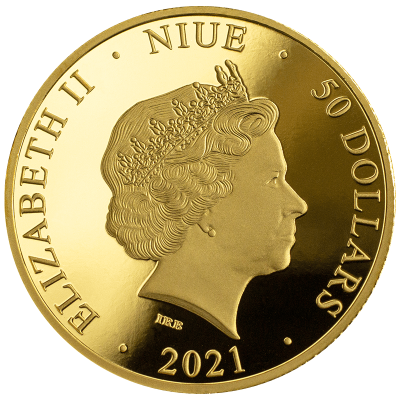 ニウエ 2021年 ウルトラマン55周年記念コイン 50ドル金貨 プルーフ