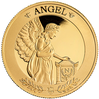 セントヘレナ 2021年 ナポレオンの守護天使 5ポンド金貨 プルーフ