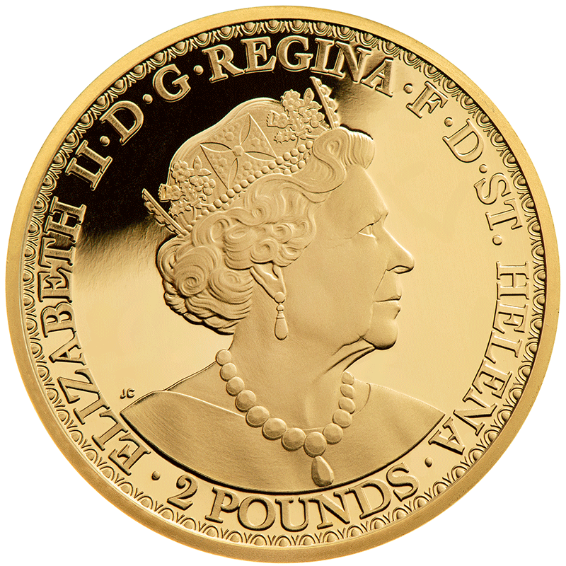 金貨 99.9％ 純金 ゴールド ウナ ライオン 金貨 セントヘレナ 2020 旧