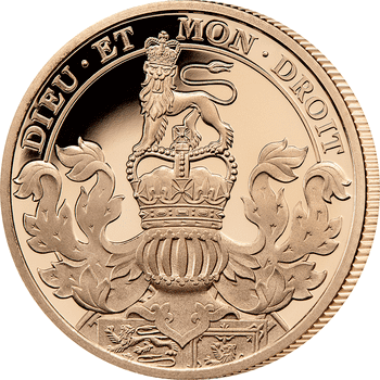 セントヘレナ 2022年 女王エリザベス2世在位70周年 ソブリン金貨コレクション 1ポンド金貨 プルーフ