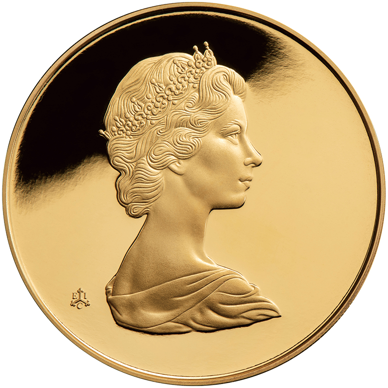 セントヘレナ 2022年 女王エリザベス2世肖像 5ポンド金貨4種セット 