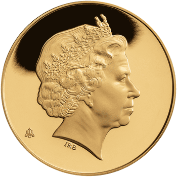 セントヘレナ 2022年 女王エリザベス2世肖像 5ポンド金貨4種セット プルーフ