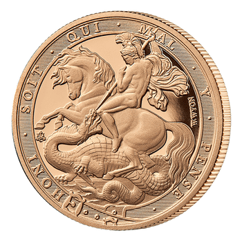 セントヘレナ 2024年 竜を退治する聖ジョージ ソブリン金貨コレクション 1ポンド金貨 プルーフ