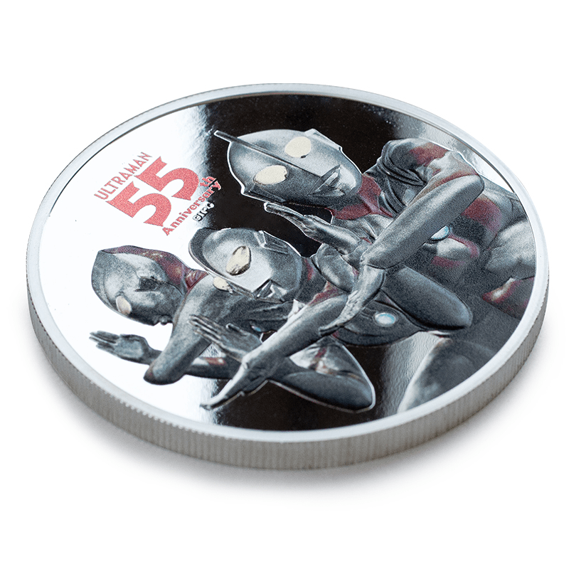 ニウエ 2021年 ウルトラマン55周年記念コイン 10ドルカラー銀貨 