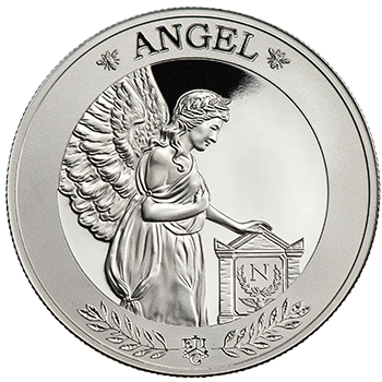 セントヘレナ 2021年 ナポレオンの守護天使 1ポンド銀貨 プルーフ