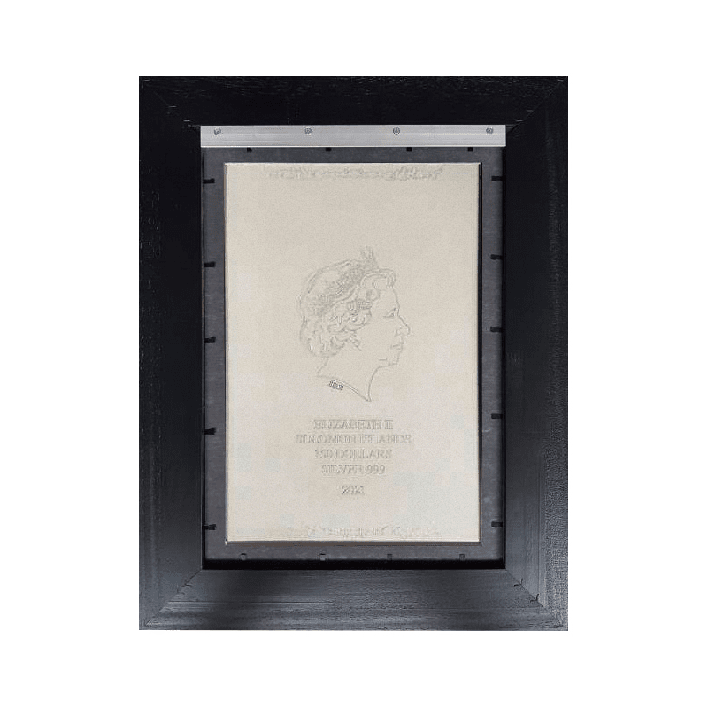 ソロモン諸島 2024年 大型の傑作芸術 ヨハネス・フェルメール『真珠の