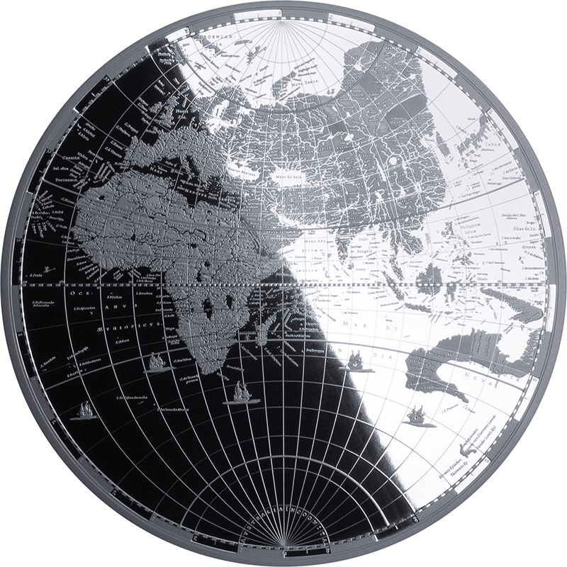 ソロモン諸島 2011年アークエンジェル・ガブリエル 5ドル 銀貨 1/2オンス ソロモン諸島 2011年アークエンジェル・ガブリエル 5ドル 銀貨 1/2