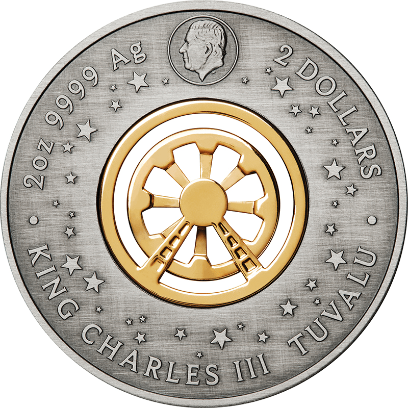 武士道2オンスプルーフ　立体銀貨虎金メッキ ニウエ武士道銀貨2オンスプルーフ 武士道2オンスプルーフ 立体