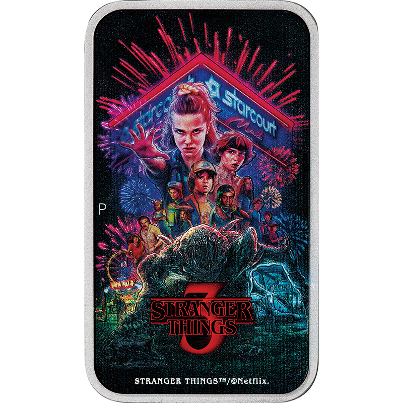 激レア！未使用ストレンジャーシングストレーディング缶マグネット