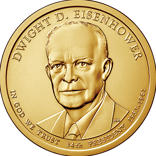 アメリカ 2015年 アメリカ歴代大統領1ドルコインプログラム 第34貨