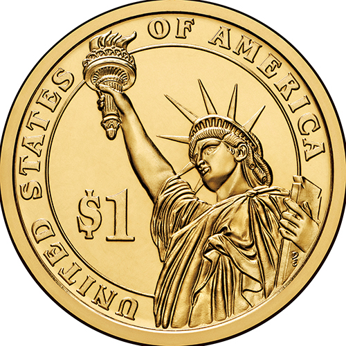 アメリカ 2015年 アメリカ歴代大統領1ドルコインプログラム 第34貨 ...