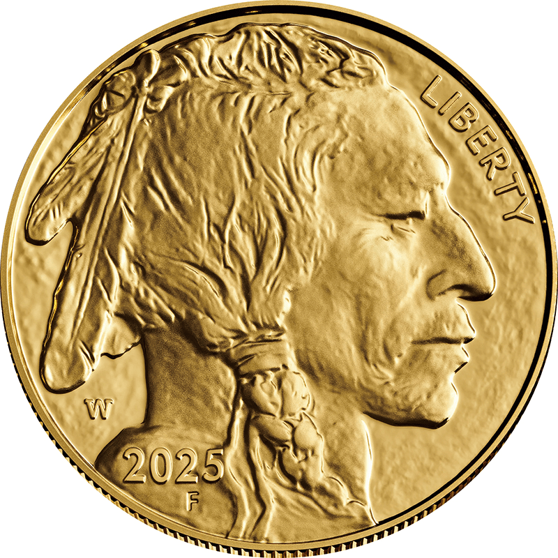 アメリカ 2025年 バッファロー 50ドル金貨 プルーフ | オンライン