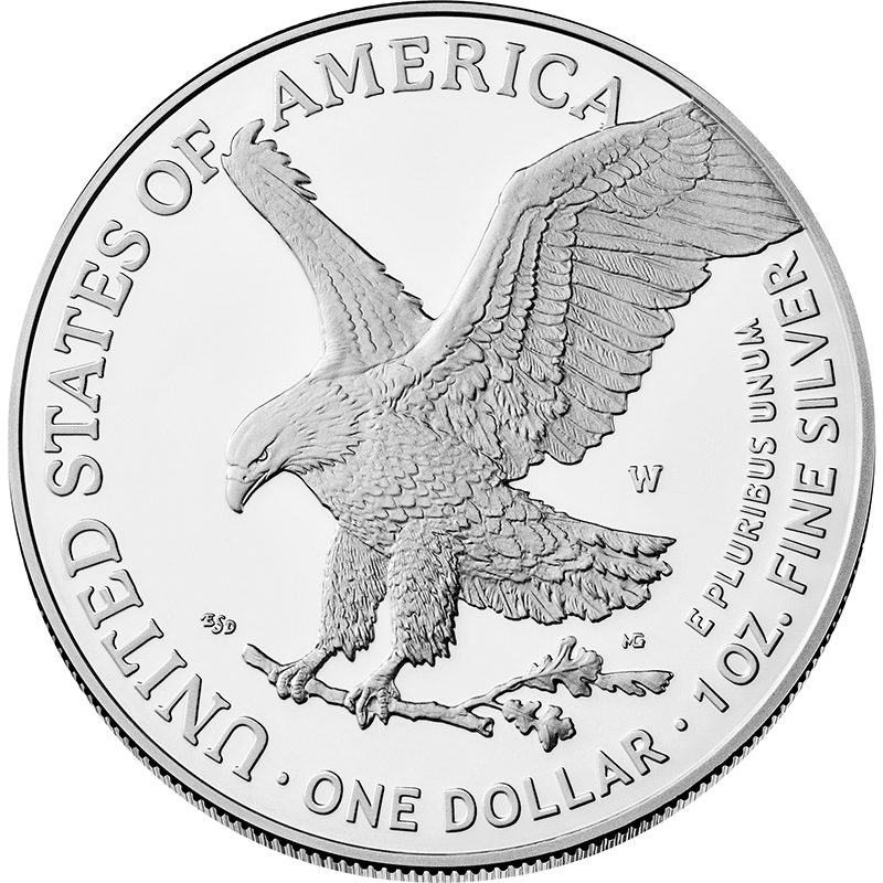 アメリカ 2025年 イーグル銀貨 1ドル銀貨 プルーフ | オンライン