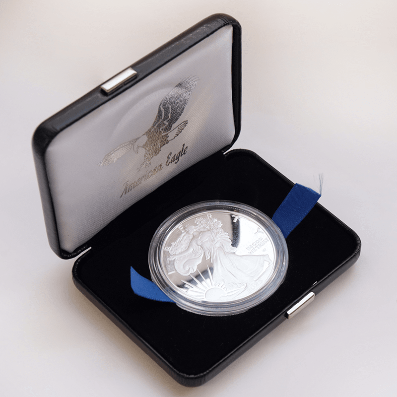 お得品＞ アメリカ 2025年 イーグル銀貨 1ドル銀貨 プルーフ