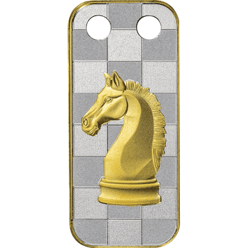 2018年カメルーン　射手座　金メッキ・プルーフ銀貨　999枚限定 2018年カメルーン 射手座 金メッキ・プルーフ銀貨 999枚限定